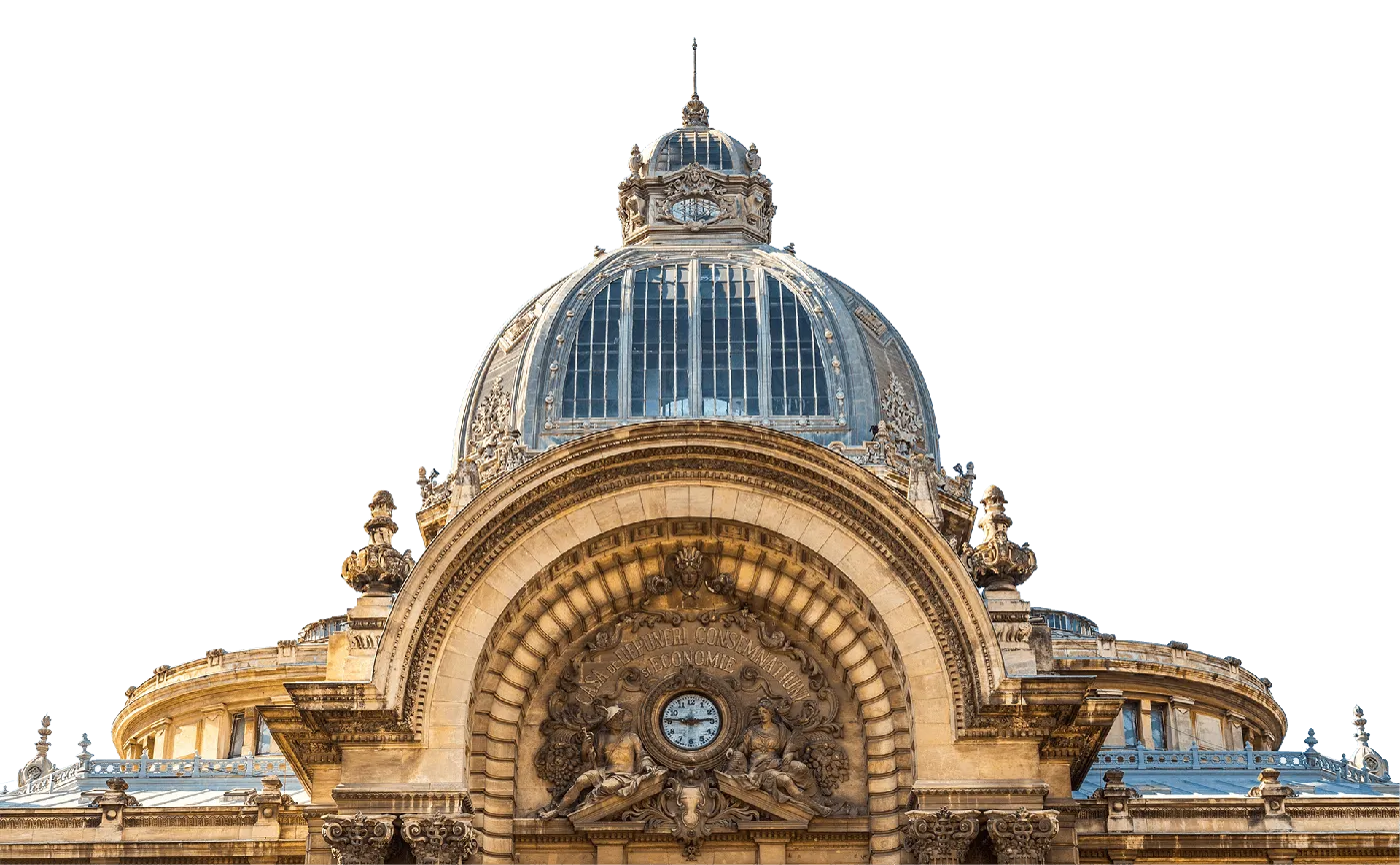 Cupola Palatului CEC din București